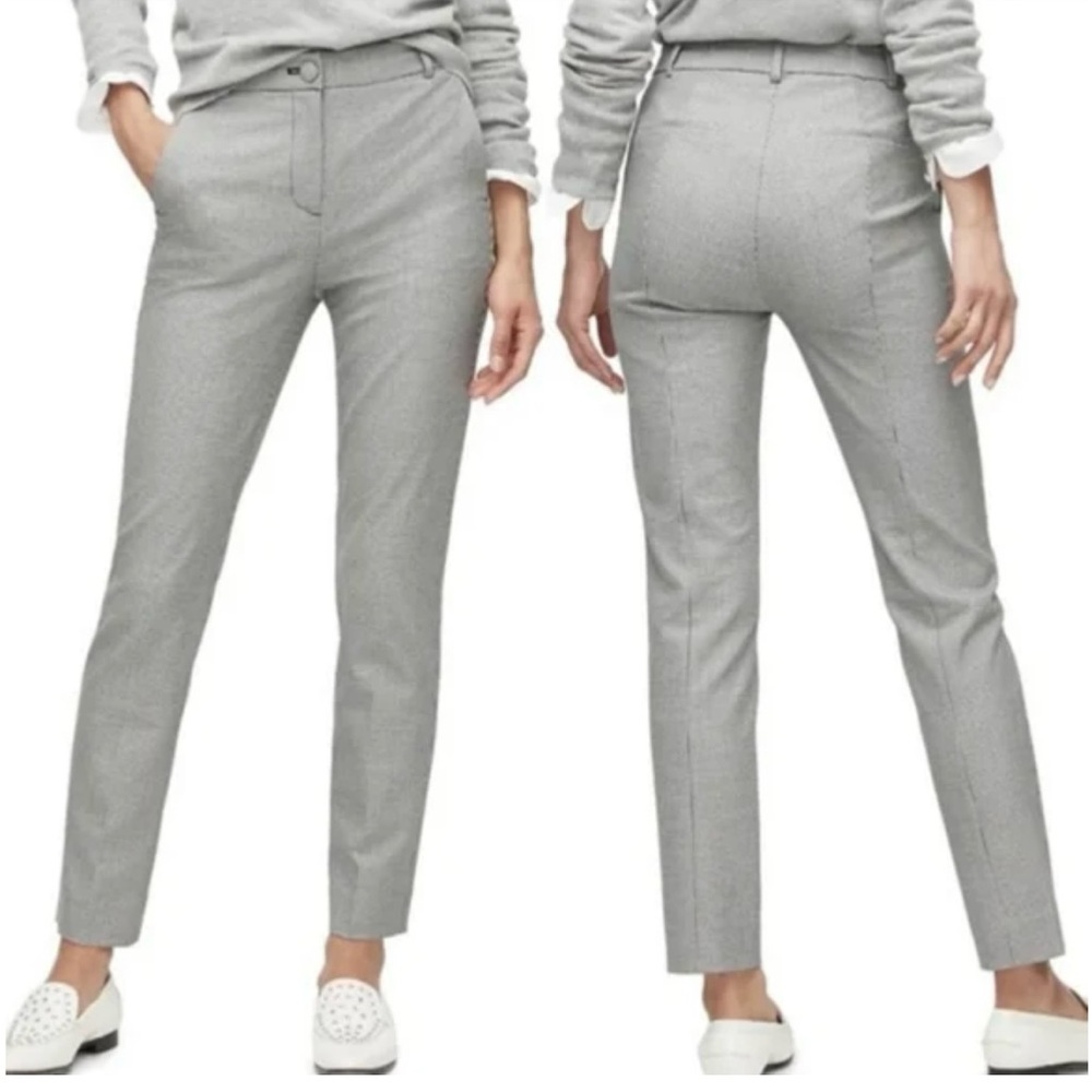 J Crew high rise Cameron pant in houndstooth size 2